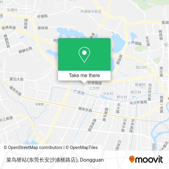 菜鸟驿站(东莞长安沙浦横路店) map