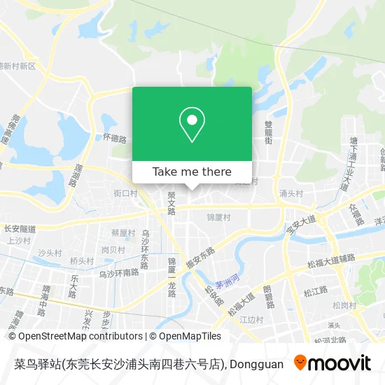菜鸟驿站(东莞长安沙浦头南四巷六号店) map