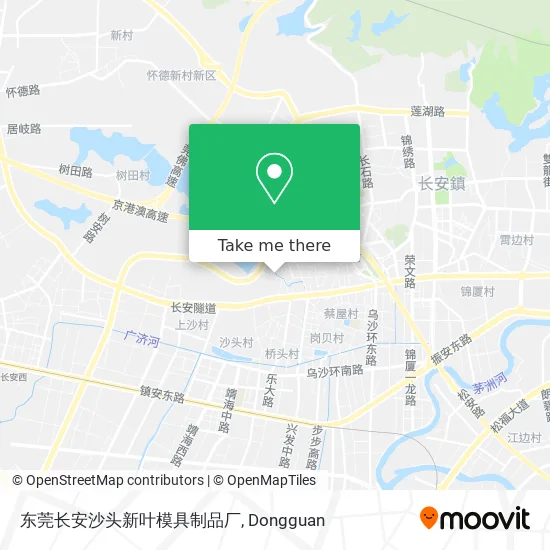 东莞长安沙头新叶模具制品厂 map