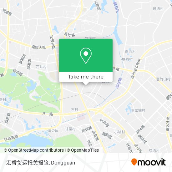 宏桥货运报关报险 map