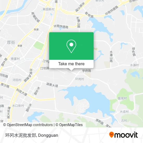 环冈水泥批发部 map