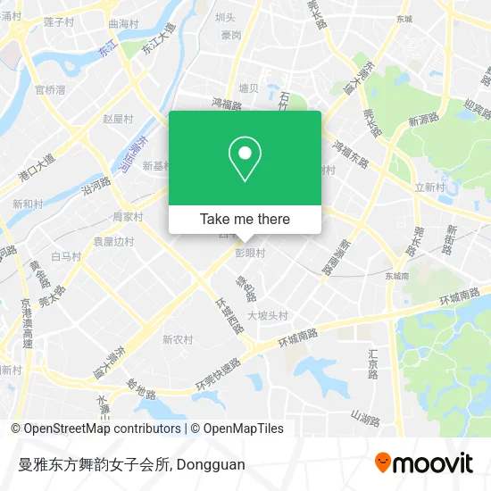 曼雅东方舞韵女子会所 map