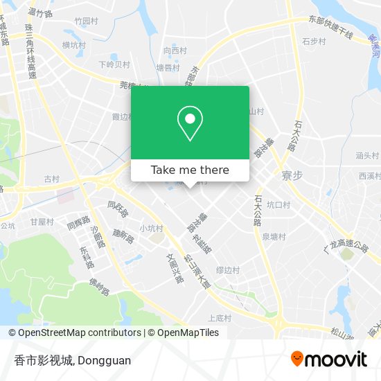 香市影视城 map