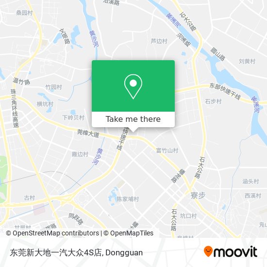 东莞新大地一汽大众4S店 map