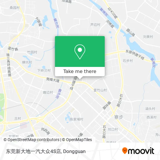 东莞新大地一汽大众4S店 map