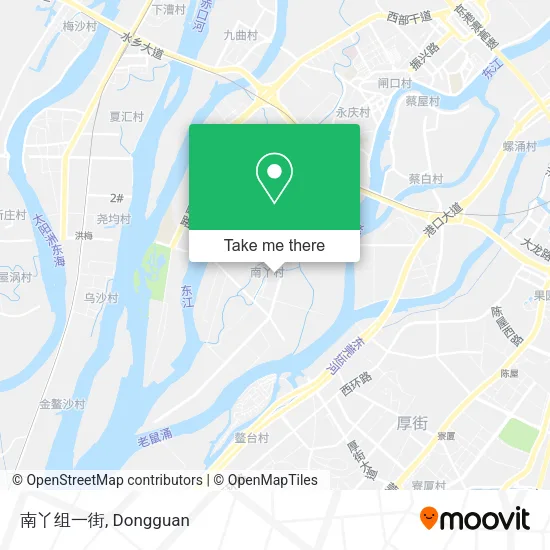 南丫组一街 map