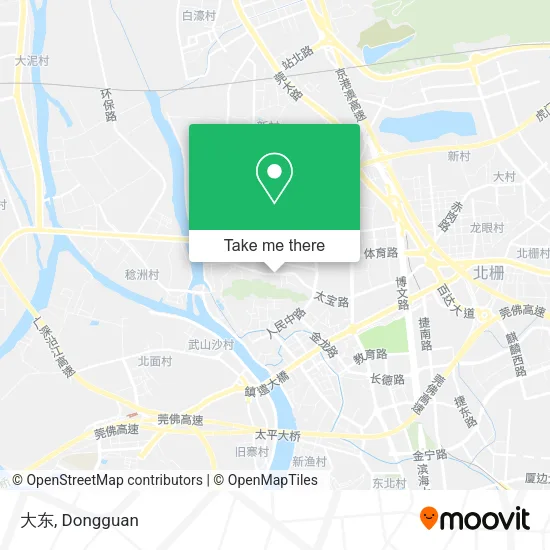 大东 map