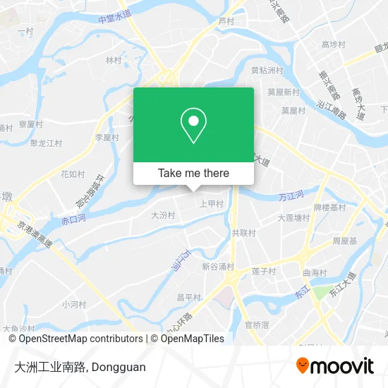 大洲工业南路 map