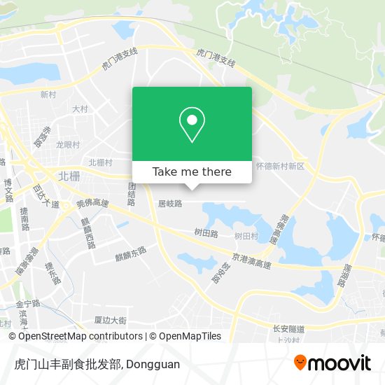虎门山丰副食批发部 map