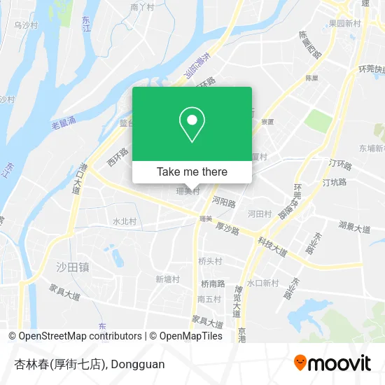 杏林春(厚街七店) map