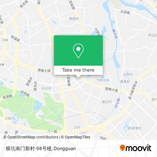 横坑南门新村-98号楼 map