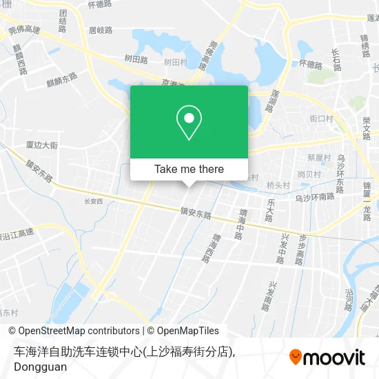 车海洋自助洗车连锁中心(上沙福寿街分店) map
