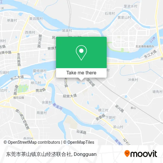 东莞市茶山镇京山经济联合社 map