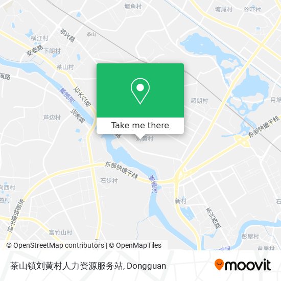茶山镇刘黄村人力资源服务站 map