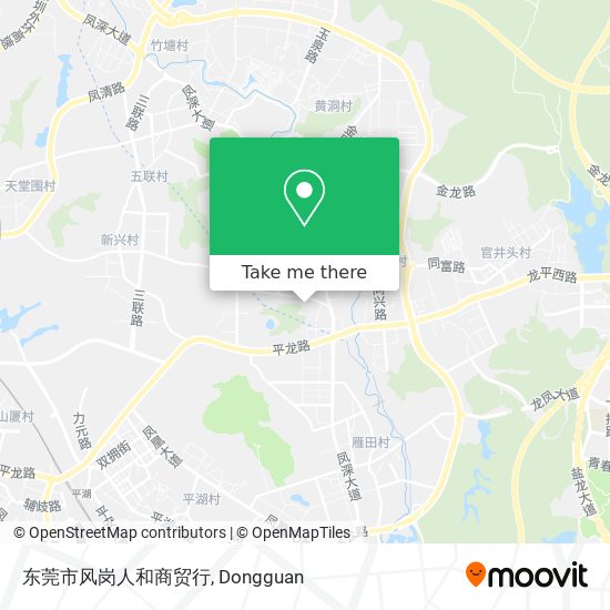 东莞市风岗人和商贸行 map