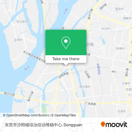东莞市沙田镇综治信访维稳中心 map