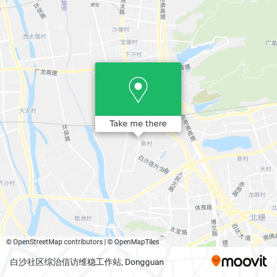 白沙社区综治信访维稳工作站 map