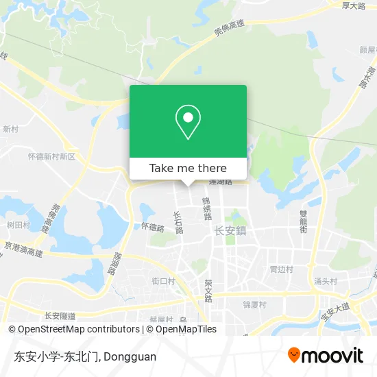 东安小学-东北门 map