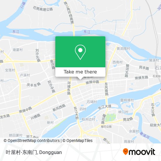 叶屋村-东南门 map