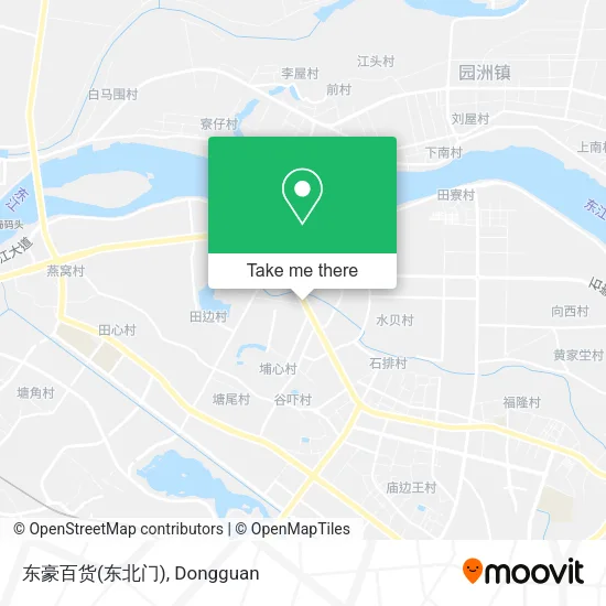 东豪百货(东北门) map