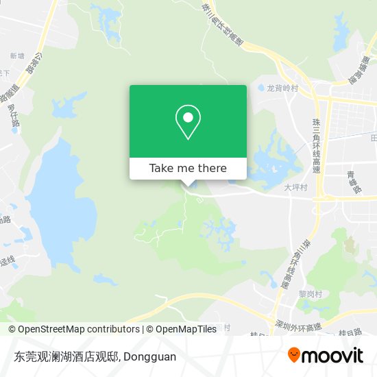 东莞观澜湖酒店观邸 map