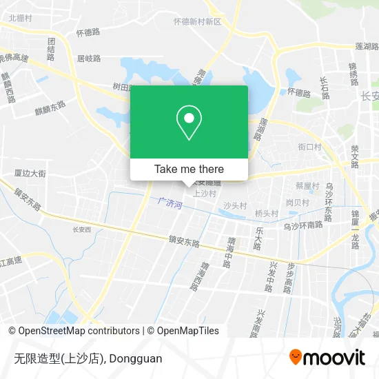 无限造型(上沙店) map