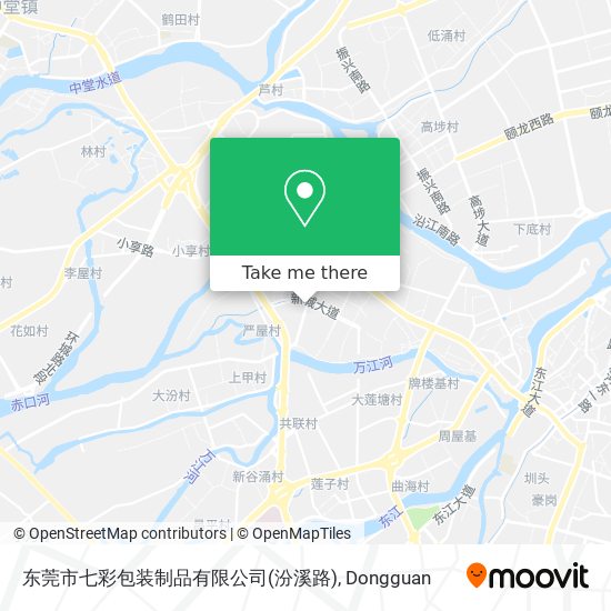 东莞市七彩包装制品有限公司(汾溪路) map