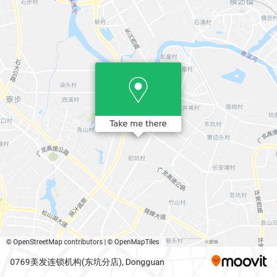 0769美发连锁机构(东坑分店) map