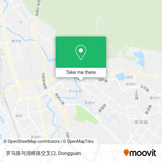 罗马路与清樟路交叉口 map
