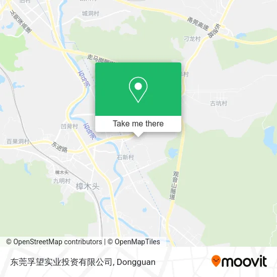 东莞孚望实业投资有限公司 map