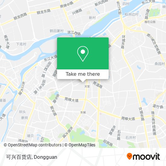 可兴百货店 map