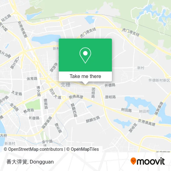 番大弹簧 map