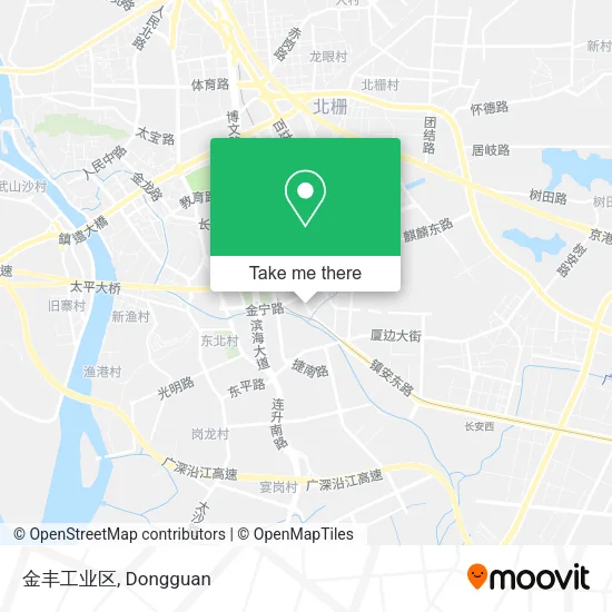 金丰工业区 map