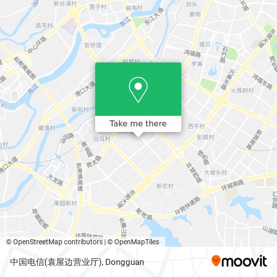中国电信(袁屋边营业厅) map