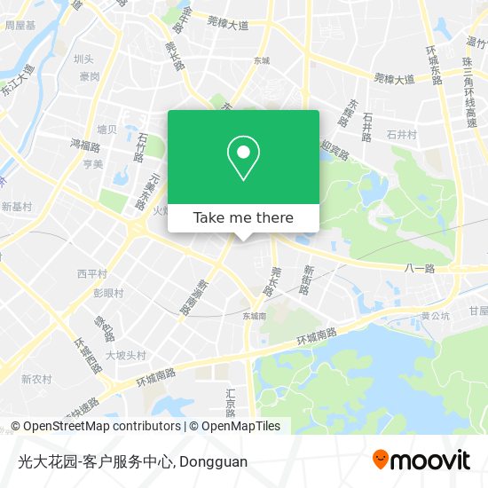 光大花园-客户服务中心 map