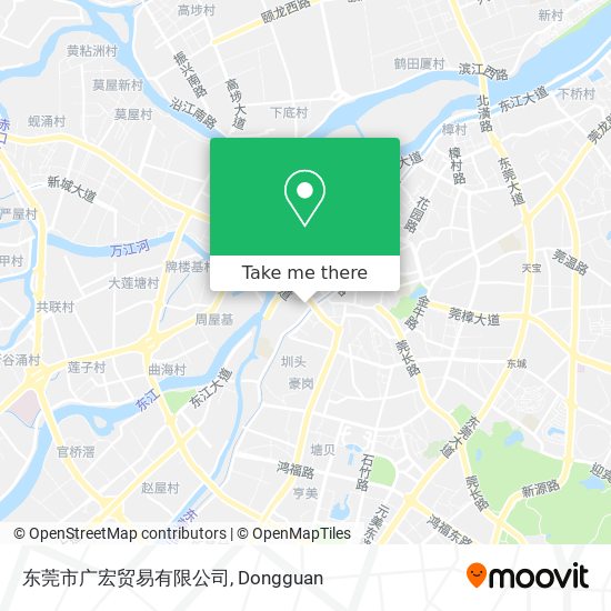 东莞市广宏贸易有限公司 map