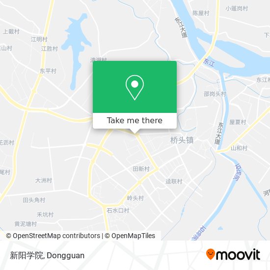 新阳学院 map