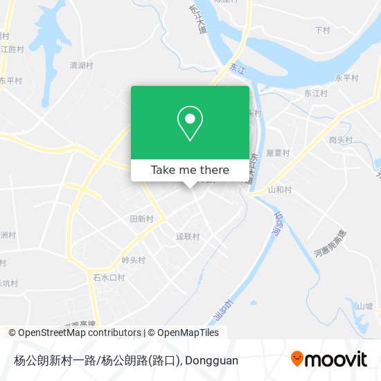 杨公朗新村一路/杨公朗路(路口) map