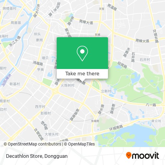 Decathlon Store map