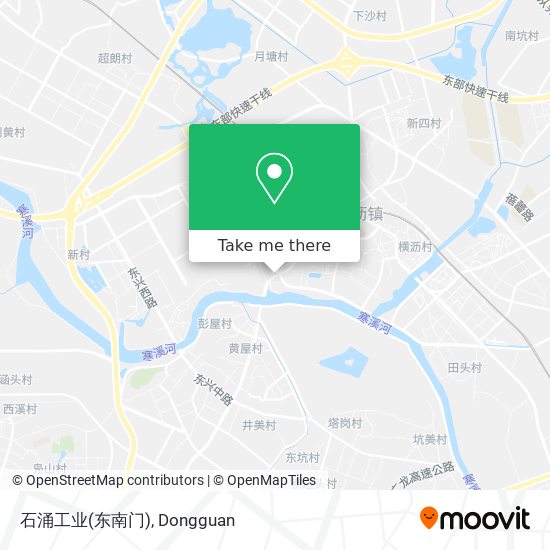 石涌工业(东南门) map