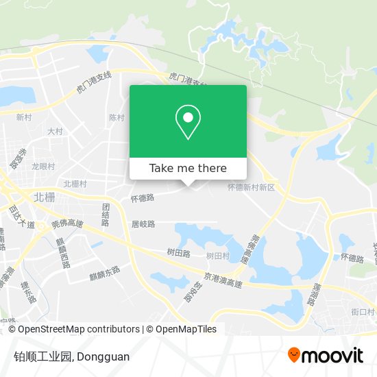 铂顺工业园 map