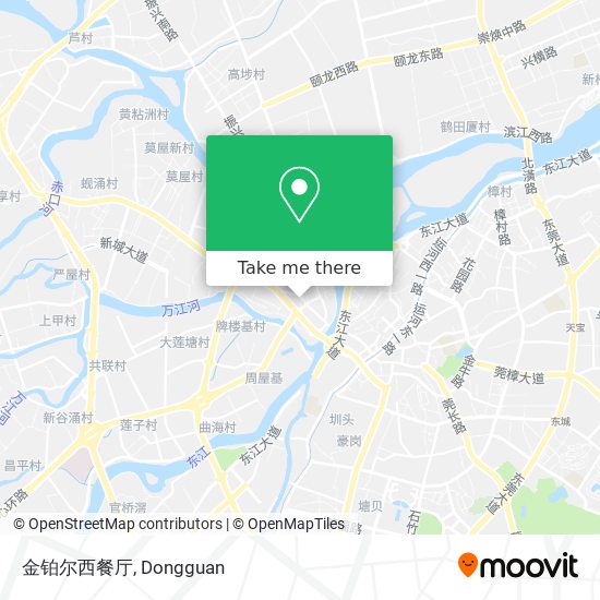 金铂尔西餐厅 map