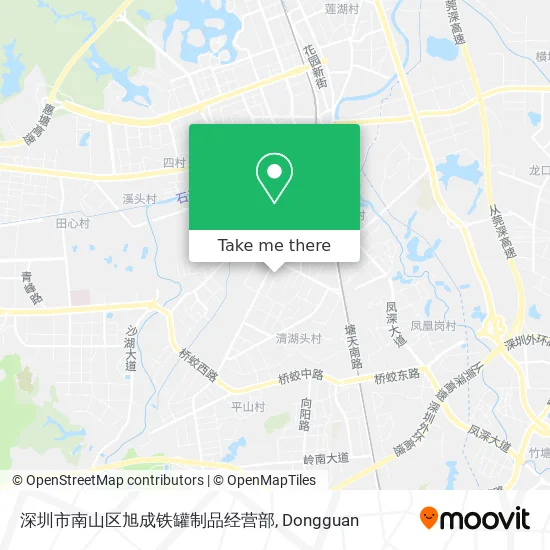 深圳市南山区旭成铁罐制品经营部 map