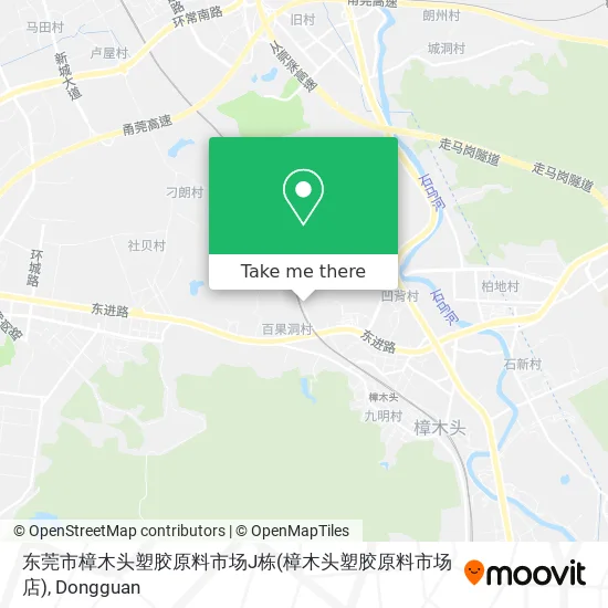 东莞市樟木头塑胶原料市场J栋(樟木头塑胶原料市场店) map