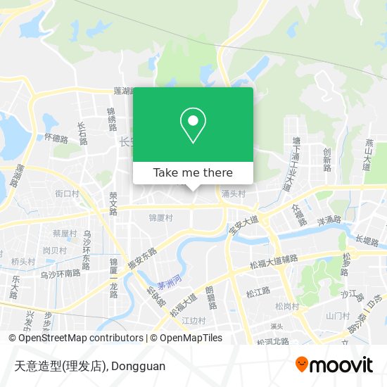 天意造型(理发店) map
