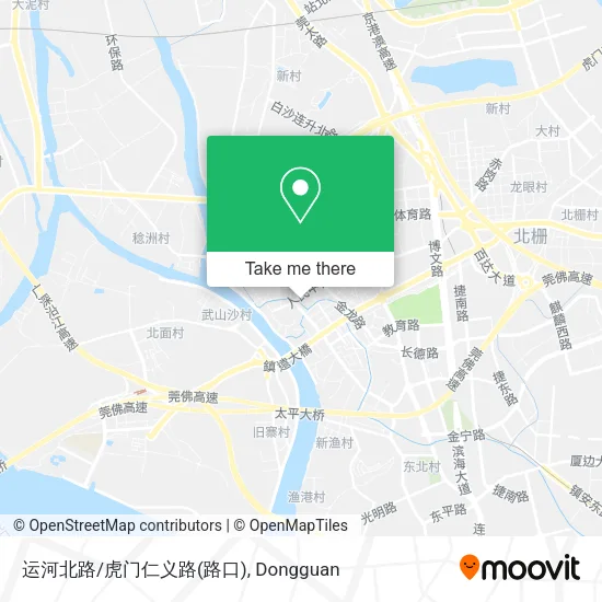 运河北路/虎门仁义路(路口) map