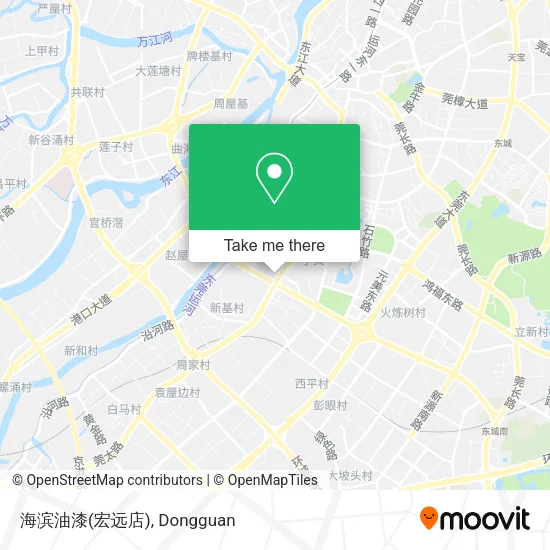 海滨油漆(宏远店) map