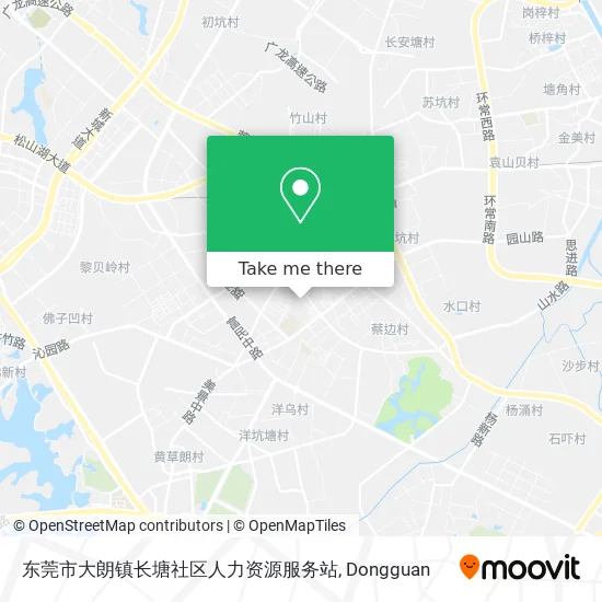 东莞市大朗镇长塘社区人力资源服务站 map
