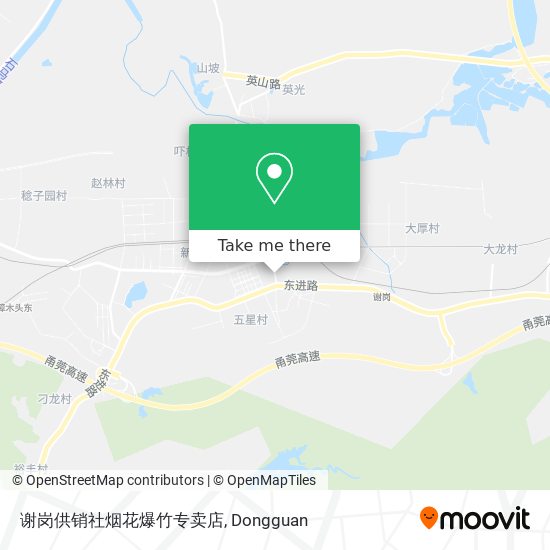谢岗供销社烟花爆竹专卖店 map