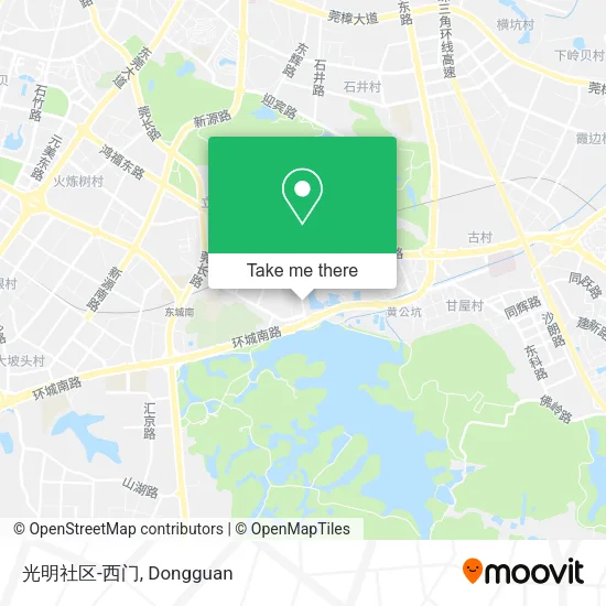 光明社区-西门 map